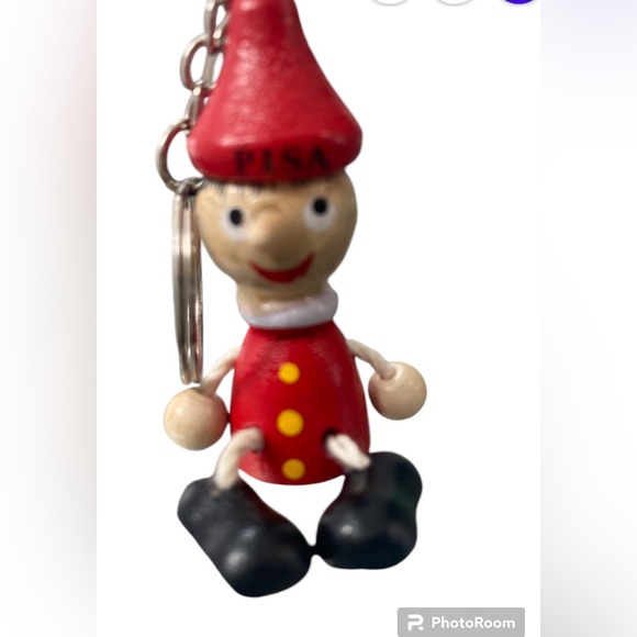 Pisa Accessories - Pinokio/Pisa/ key chain/ made in 🇮🇹 hand painted